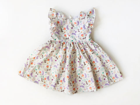 <transcy>Vestido floral de primavera</transcy>